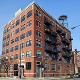 a view of a building and a street view