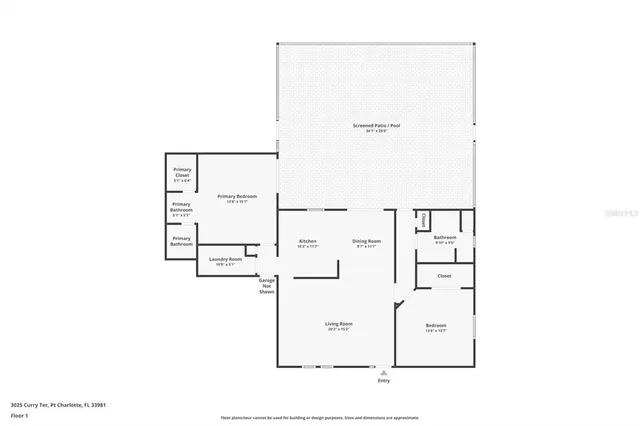 $530,000 | 3025 Curry Terrace, Port Charlotte, FL 33981