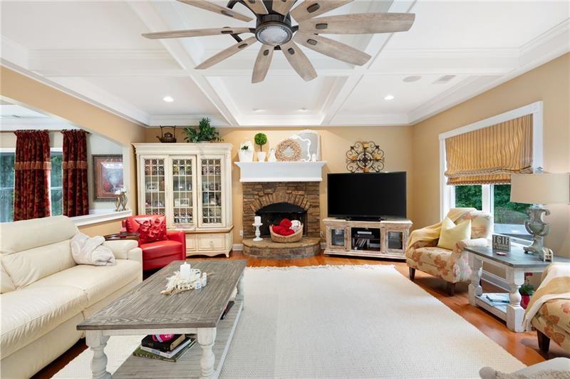 7131 Ridge Road Hiram, GA 30141 - Photo 19 of 63 a living room with furniture and a flat screen tv