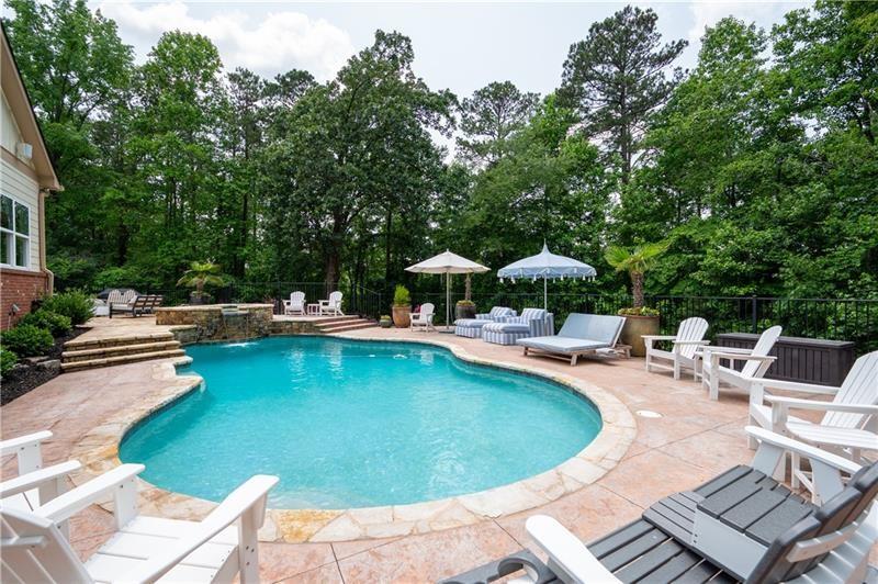 7131 Ridge Road Hiram, GA 30141 - Photo 51 of 63 a view of a swimming pool with chairs in patio