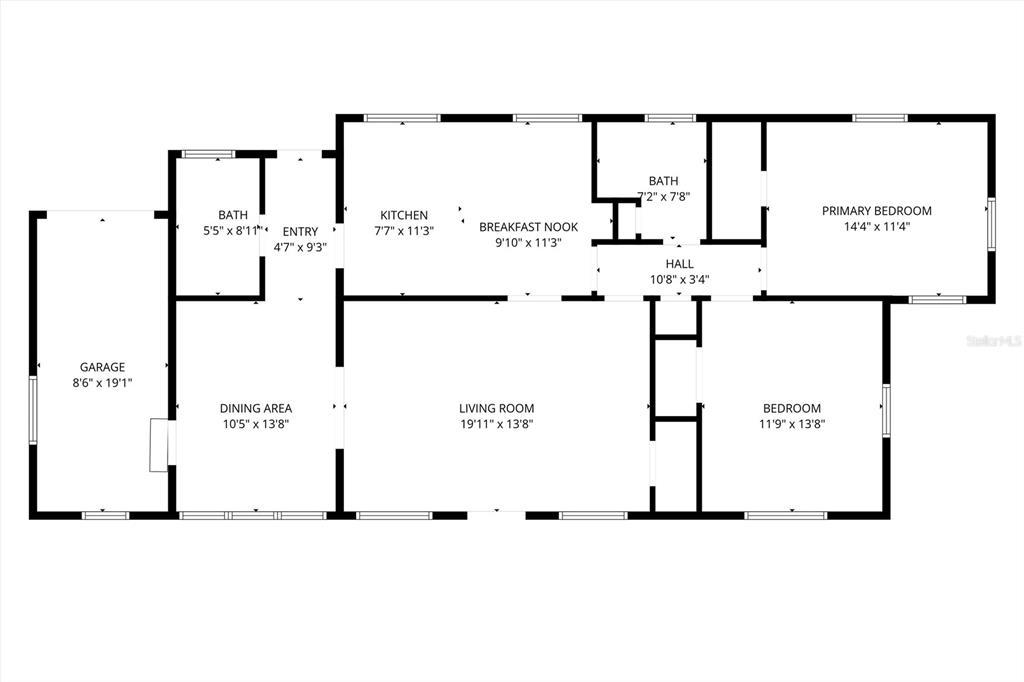 404 West Whidden Street Arcadia, FL 34266 - Photo 3 of 34 a picture of a floor plan