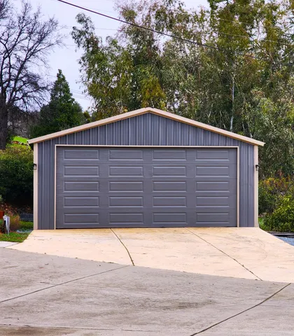 a house view with a outdoor space