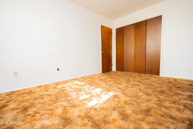 a view of empty room