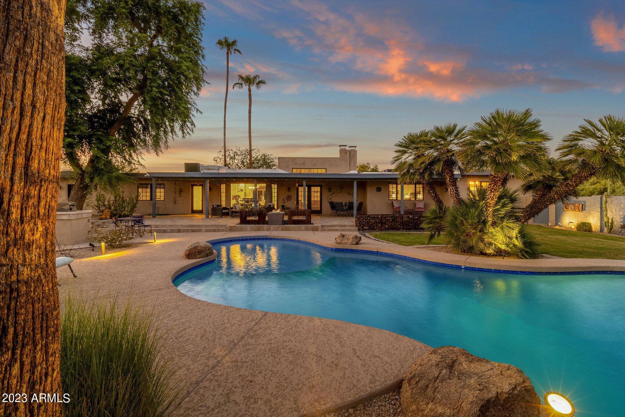8115 East Redfield Road Scottsdale, AZ 85260 - Photo 35 of 43 Backyard Pool