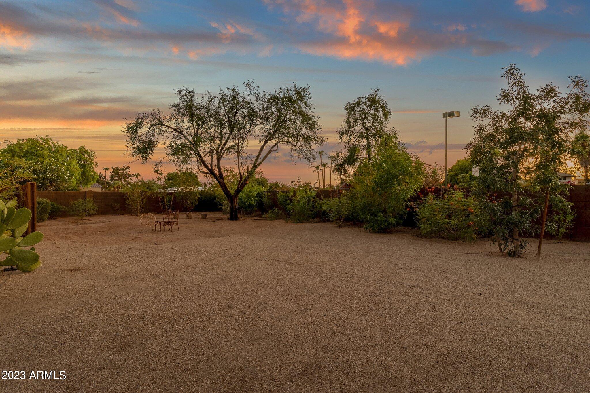 8115 East Redfield Road Scottsdale, AZ 85260 - Photo 39 of 43 West Side Backyard