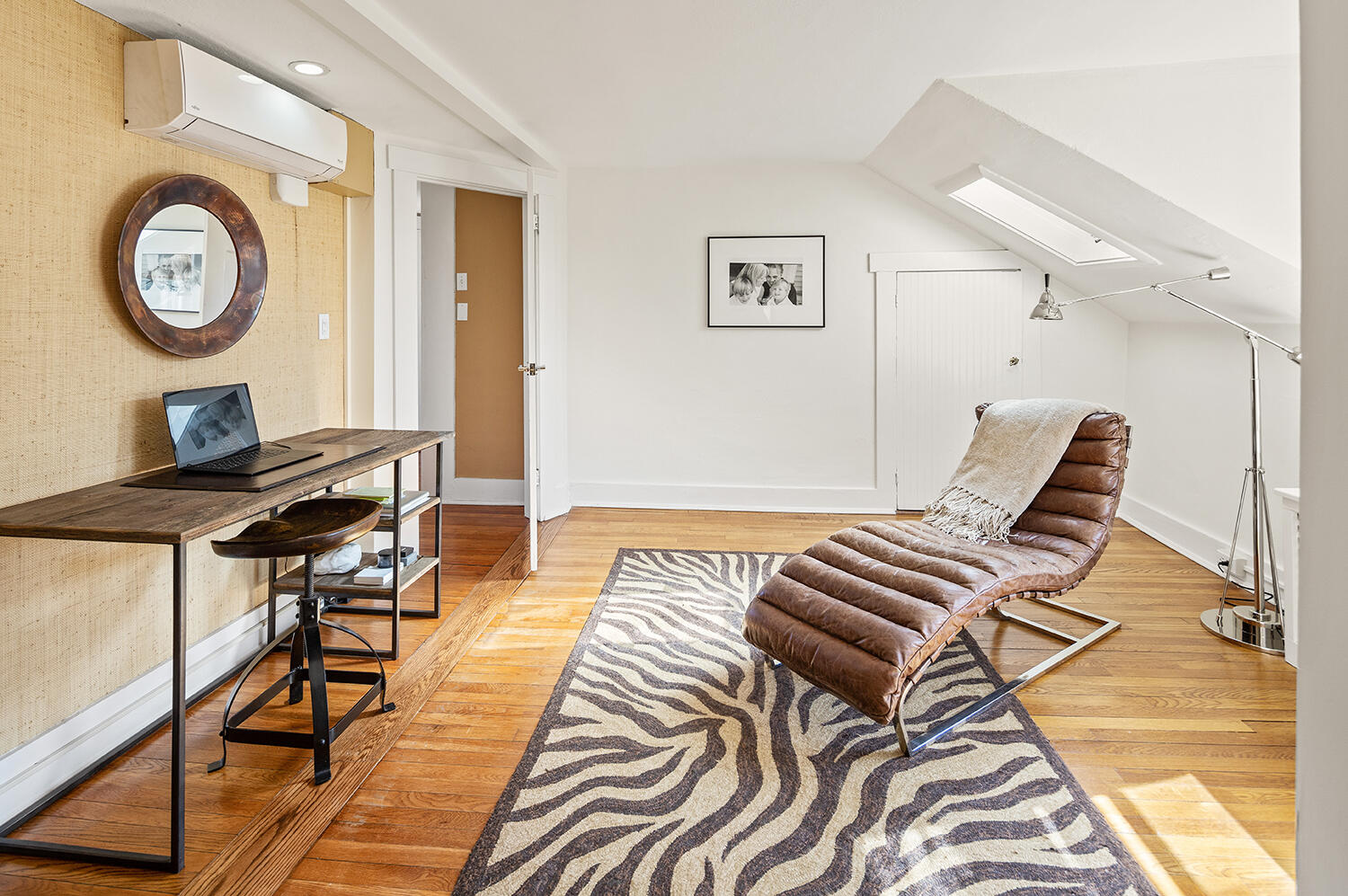 33 Old Farm Road Darien, CT 06820 - Photo 22 of 28 a view of a room with chairs and wooden floor