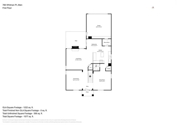 $2,700 | 766 Whitman Place, Allen, TX 75002