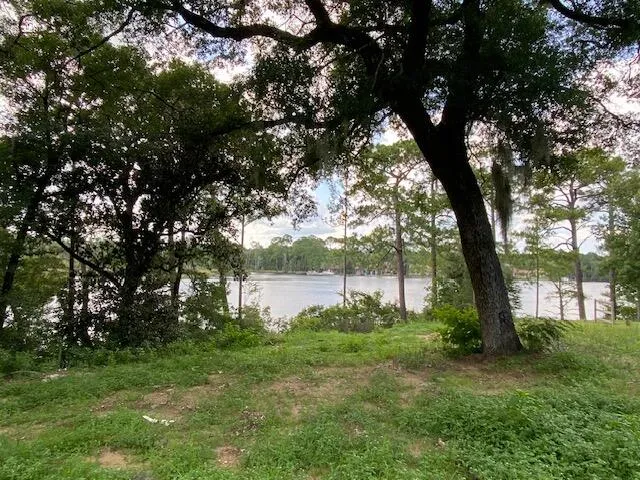 a view of an outdoor space and a yard