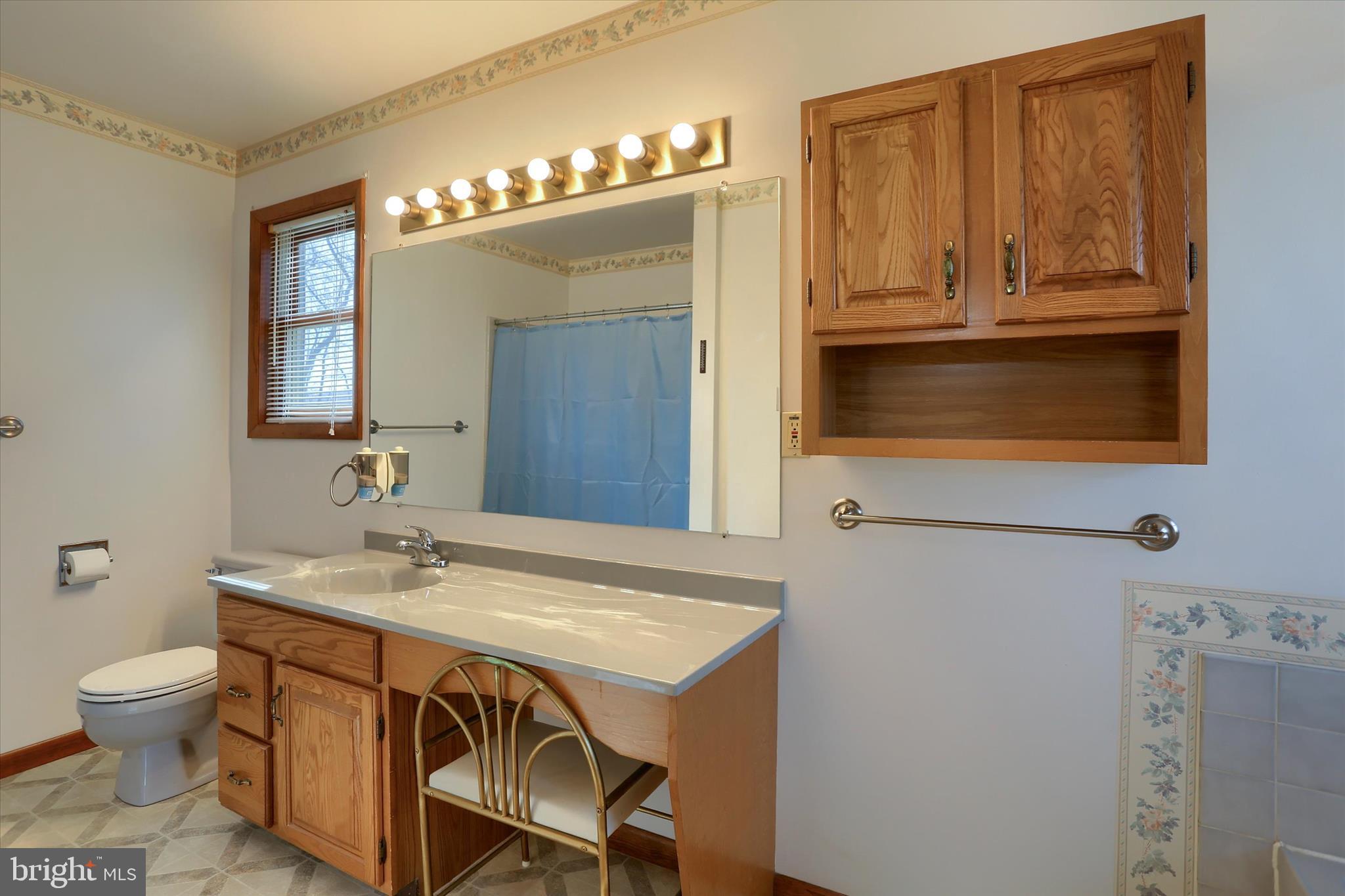 149 Stone Mountain Road Pine Grove, PA 17963 - Photo 31 of 64 a bathroom with a sink a toilet and mirror
