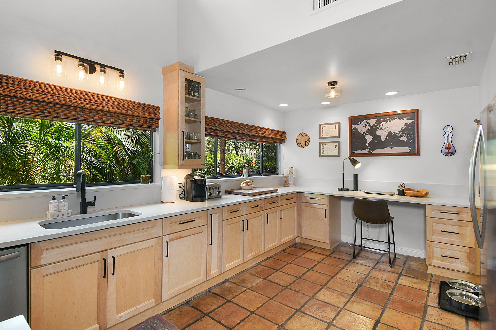1 Riverview Drive Sewall's Point, FL 34996 - Photo 18 of 70 Kitchen Sink area with more windows