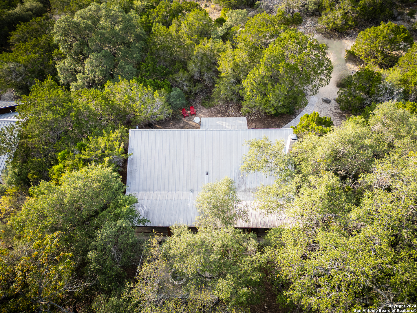 1177 River Road Concan, TX 78838 - Photo 33 of 34 a view of a garden with plants