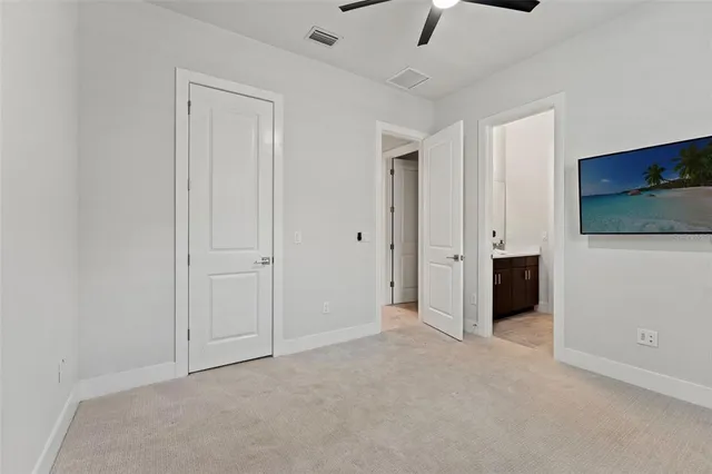 a kitchen with lots of counter top space