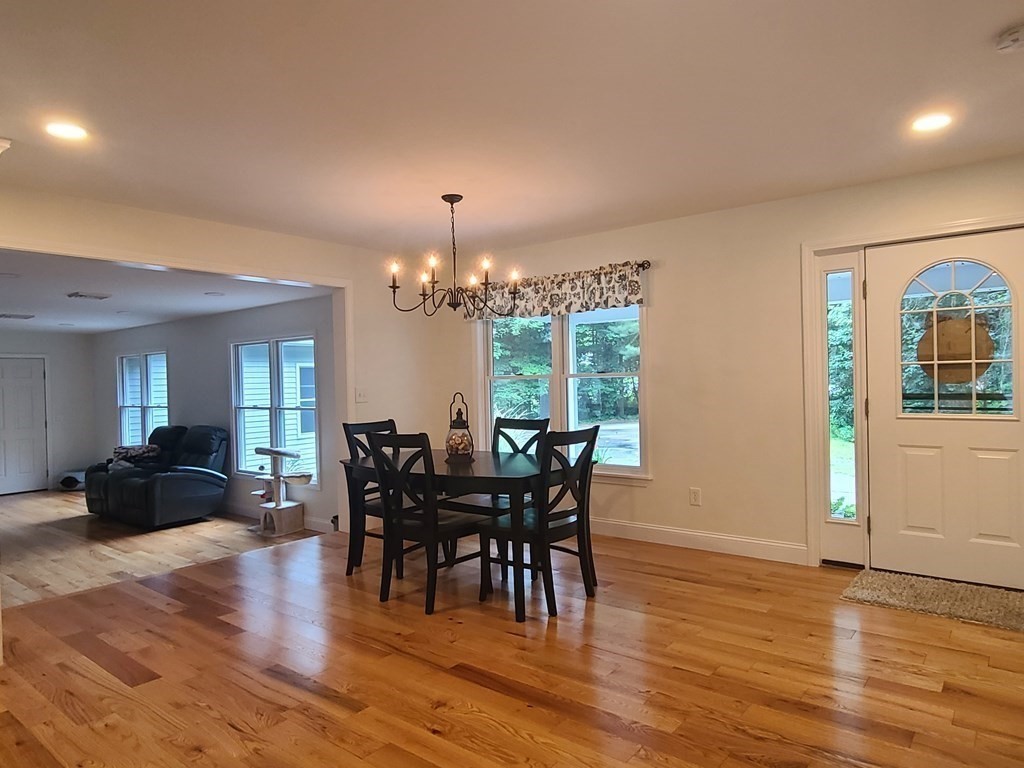 123 Boston Road Palmer, MA 01069 - Photo 9 of 33 a view of a dining room with furniture window and wooden floor