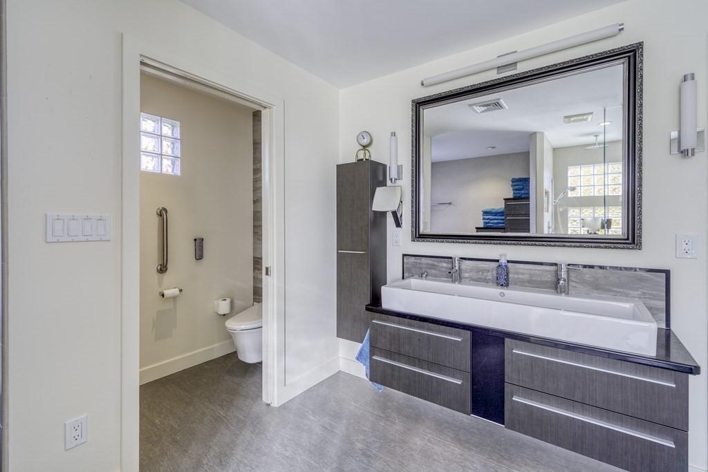 37 Beverly Road Arlington, MA 02474 - Photo 20 of 42 a bathroom with a sink and a mirror