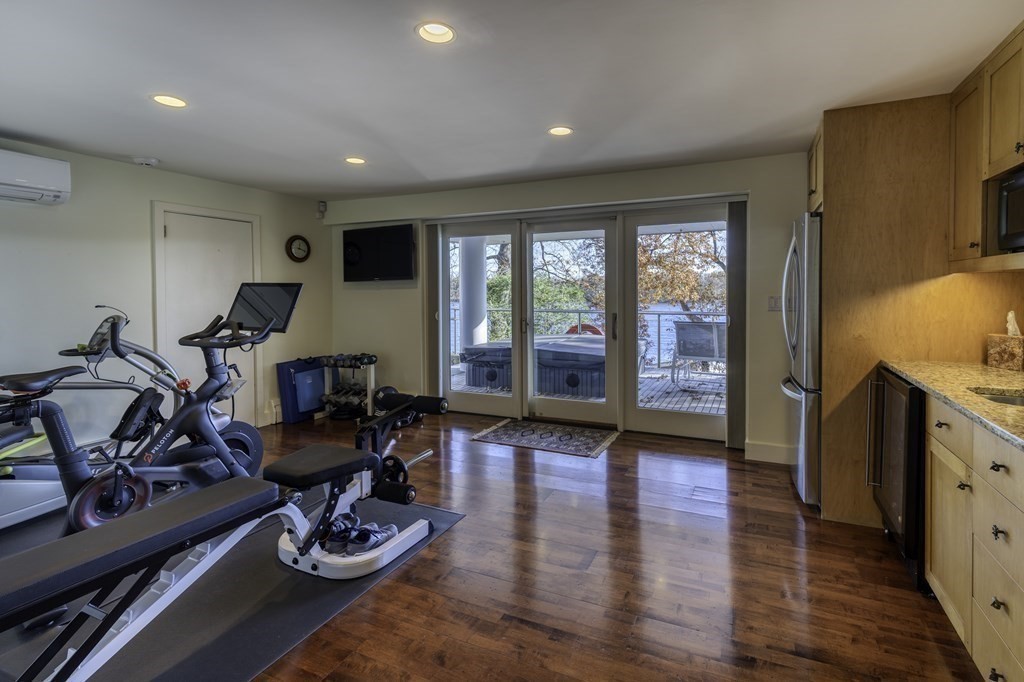 37 Beverly Road Arlington, MA 02474 - Photo 31 of 42 a view of a room with gym equipment