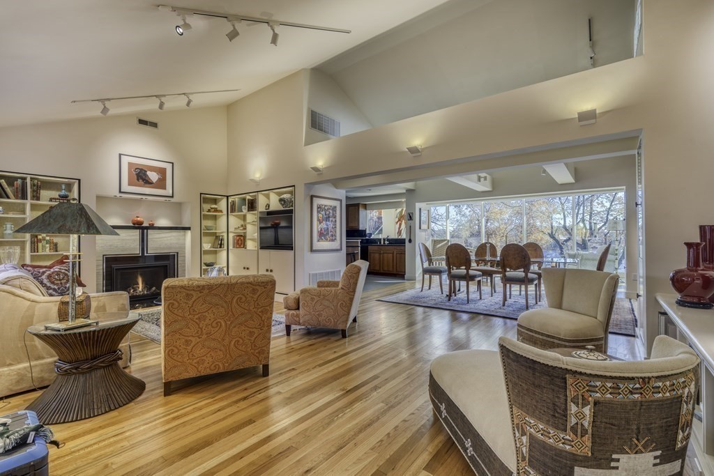 37 Beverly Road Arlington, MA 02474 - Photo 7 of 42 a living room with furniture and a wooden floor