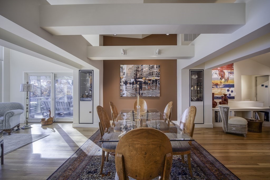 37 Beverly Road Arlington, MA 02474 - Photo 8 of 42 a view of a dining room with furniture window and wooden floor