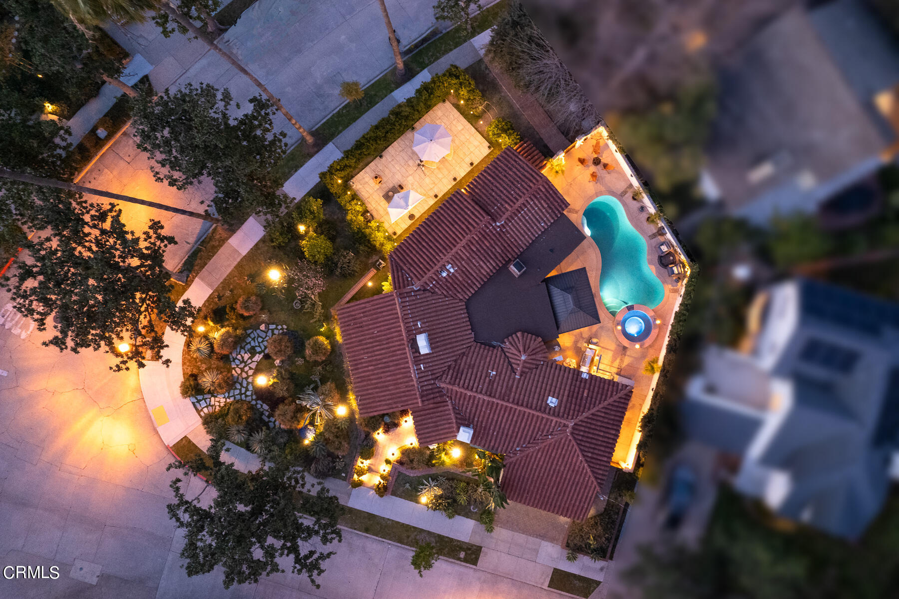 1400 Moncado Drive Glendale, CA 91207 - Photo 14 of 15 an aerial view of a house