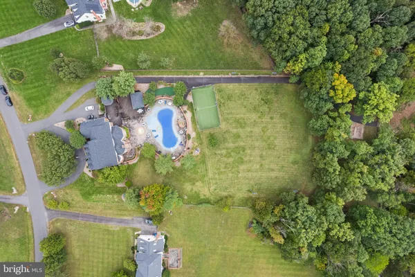 a backyard of a house