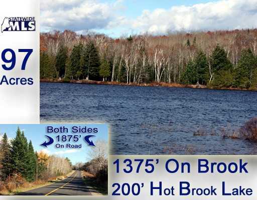 5-6 Springfield Road Danforth, ME 04424 - Photo 1 of 16 Land. Nearly 100 Maine Acres! Whoa!