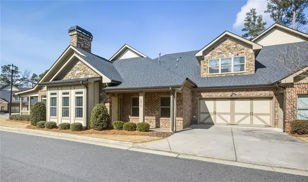 front view of a house with a view of a house