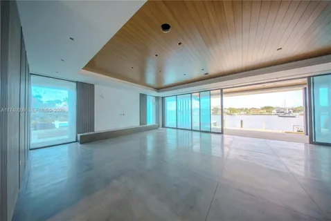 a room with wooden floor