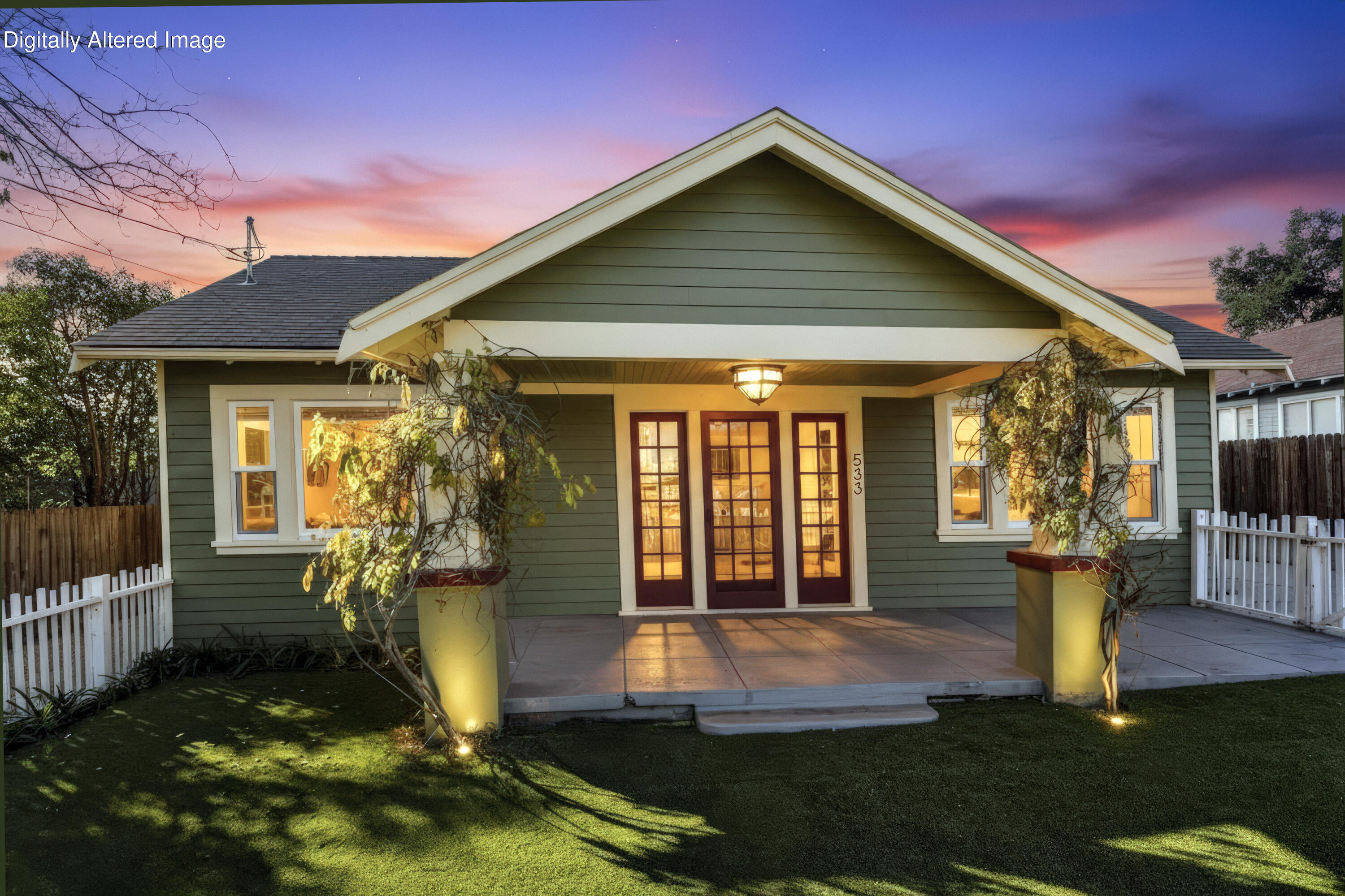 533 Pine Street Solvang, CA 93463 - Photo 37 of 38 PINE EXTERIOR TWILIGHT