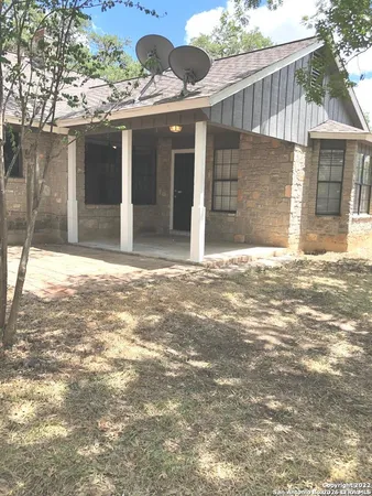 a view of a house with a outdoor space