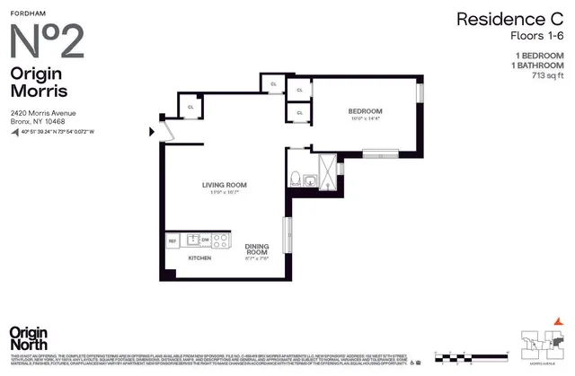 $195,000 | 2420 Morris Avenue, Unit 1C | Fordham Heights