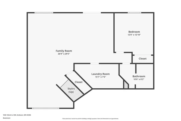 $335,900 | 1045 162nd Lane Northwest, Andover, MN 55304