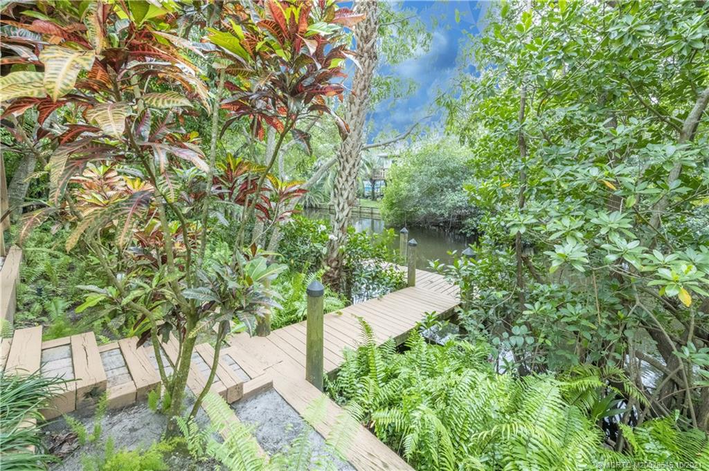 Private Dock in Backyard