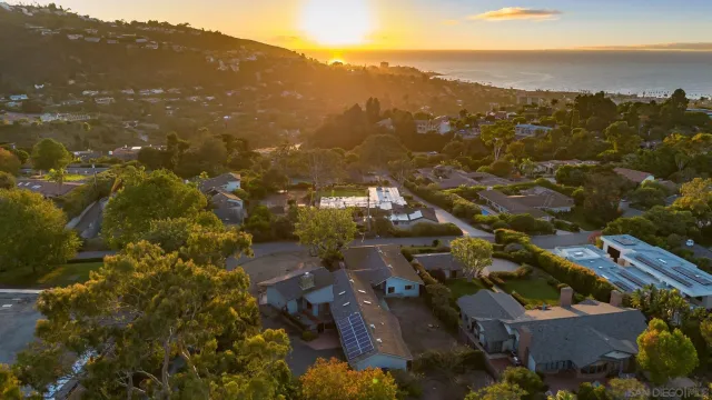 a view of city and ocean