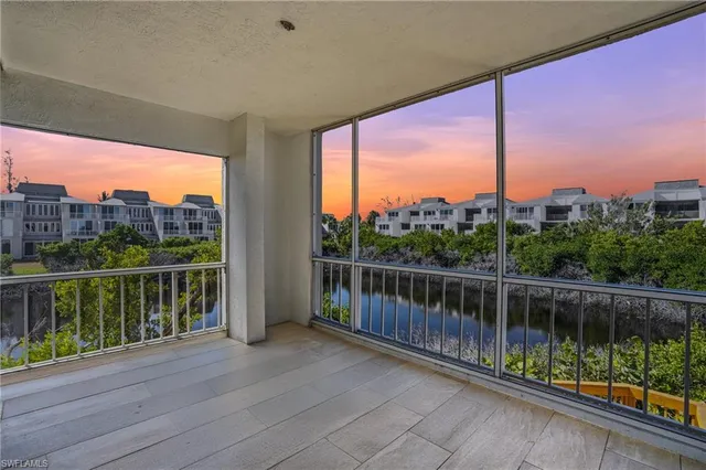 a view of balcony with staircase