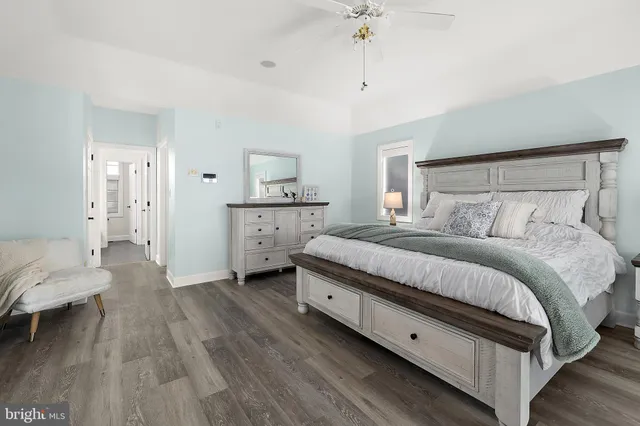 a bathroom with a sink and vanity