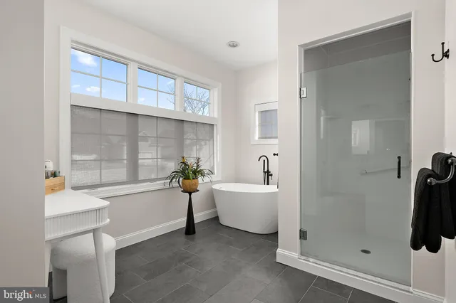 a view of a lake with a ocean view