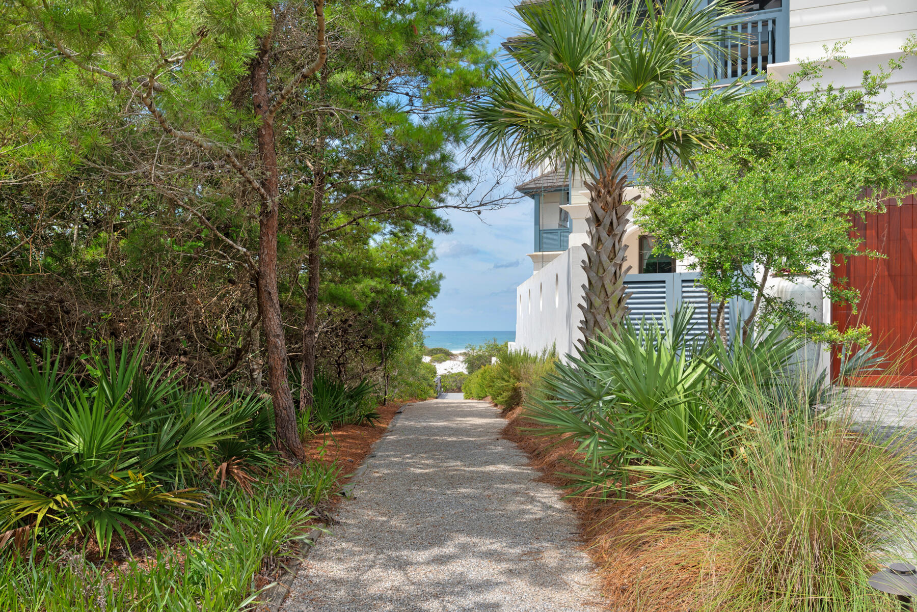 201 West Bermuda Drive Santa Rosa Beach, FL 32459 - Photo 141 of 146 a view of a yard with plants and trees