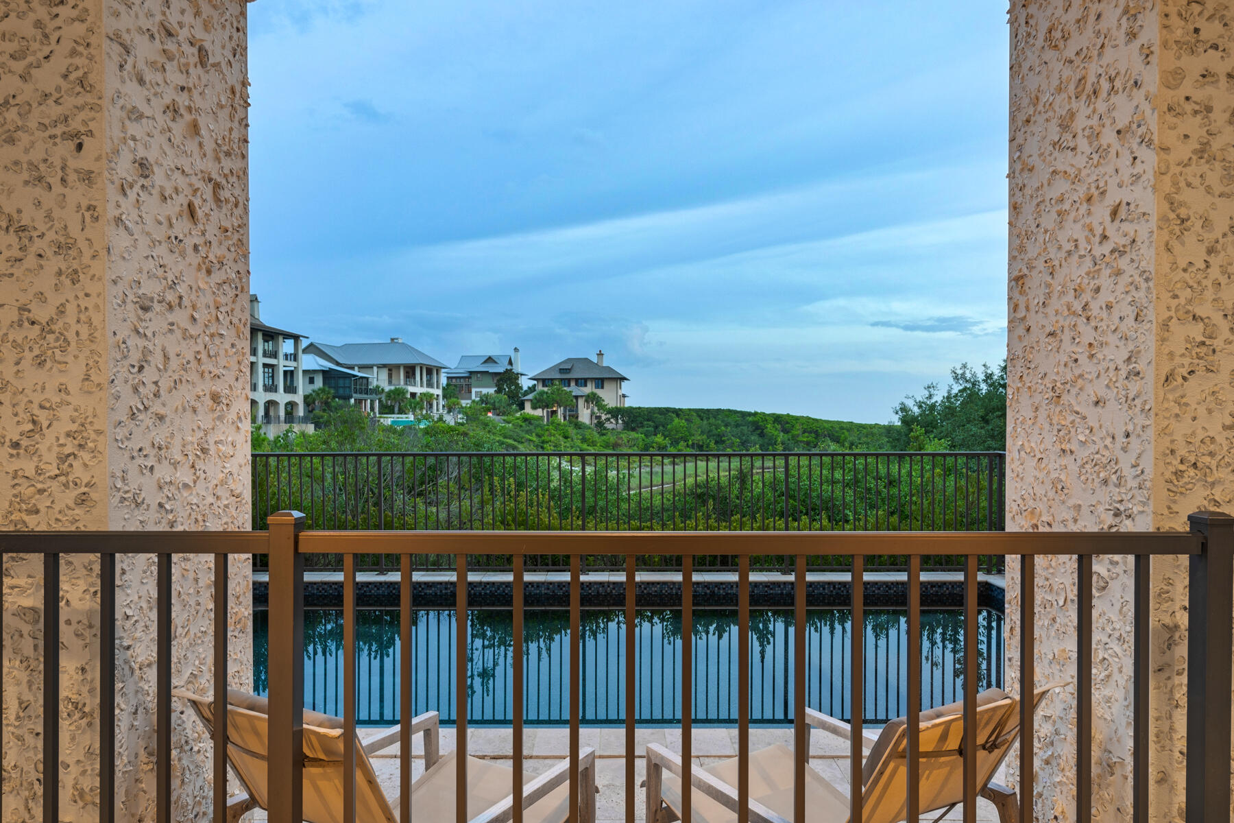 201 West Bermuda Drive Santa Rosa Beach, FL 32459 - Photo 72 of 146 a view of a balcony with wooden fence