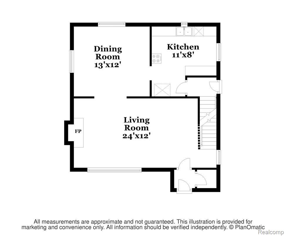 5306 Yorkshire Road Detroit, MI 48224 - Photo 21 of 22 floorplan-main-383772.jpg
