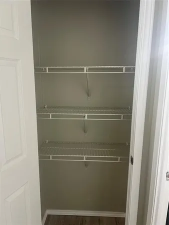 a close view of washer and dryer