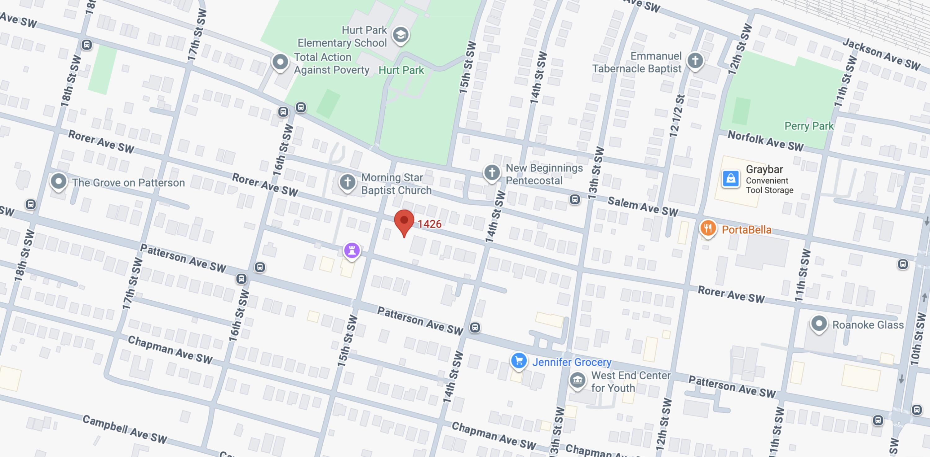 1426 Rorer Avenue Southwest Roanoke, VA 24016 - Photo 6 of 7 a bathroom with shower and a bathtub