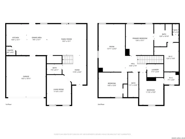 a picture of a floor plan
