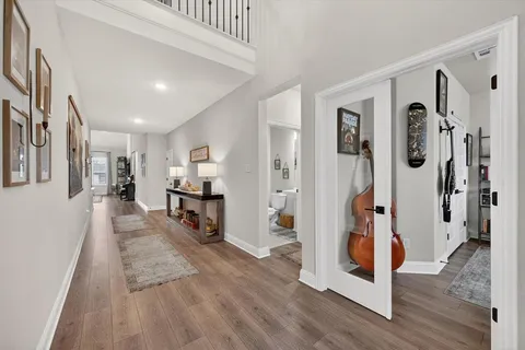 a view of a living room