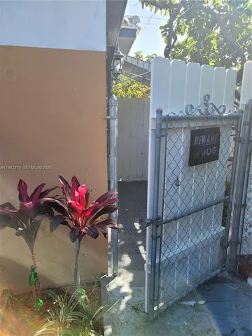a view of a house with a hallway