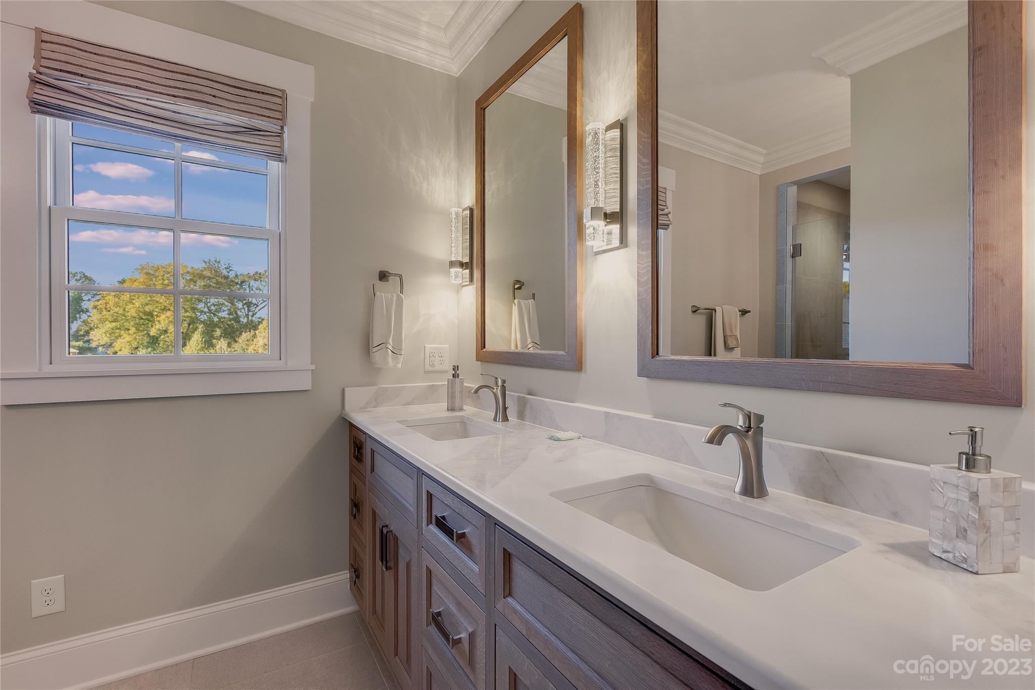 1416 Barbee Road Shelby, NC 28150 - Photo 17 of 41 a bathroom with a sink and a mirror