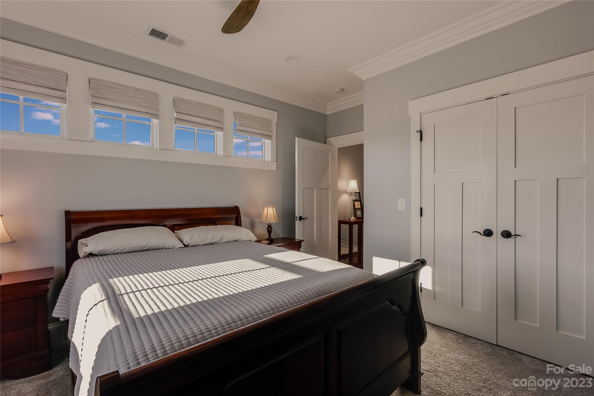 1416 Barbee Road Shelby, NC 28150 - Photo 18 of 41 a bedroom with a bed and a cabinets