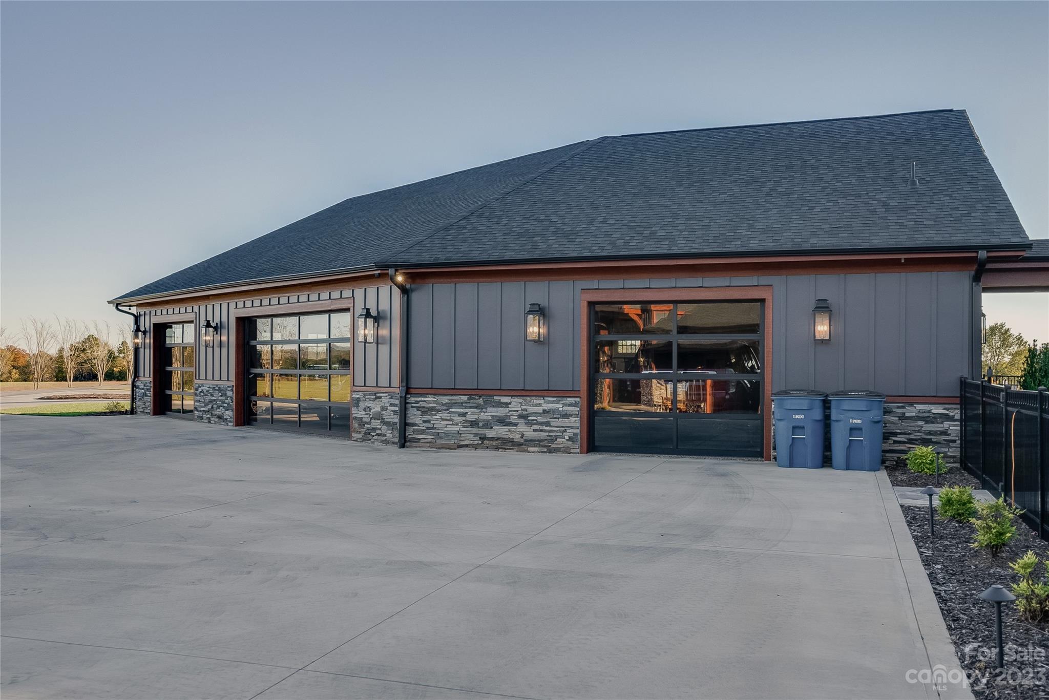 1416 Barbee Road Shelby, NC 28150 - Photo 30 of 41 a front view of a house with large windows and a yard