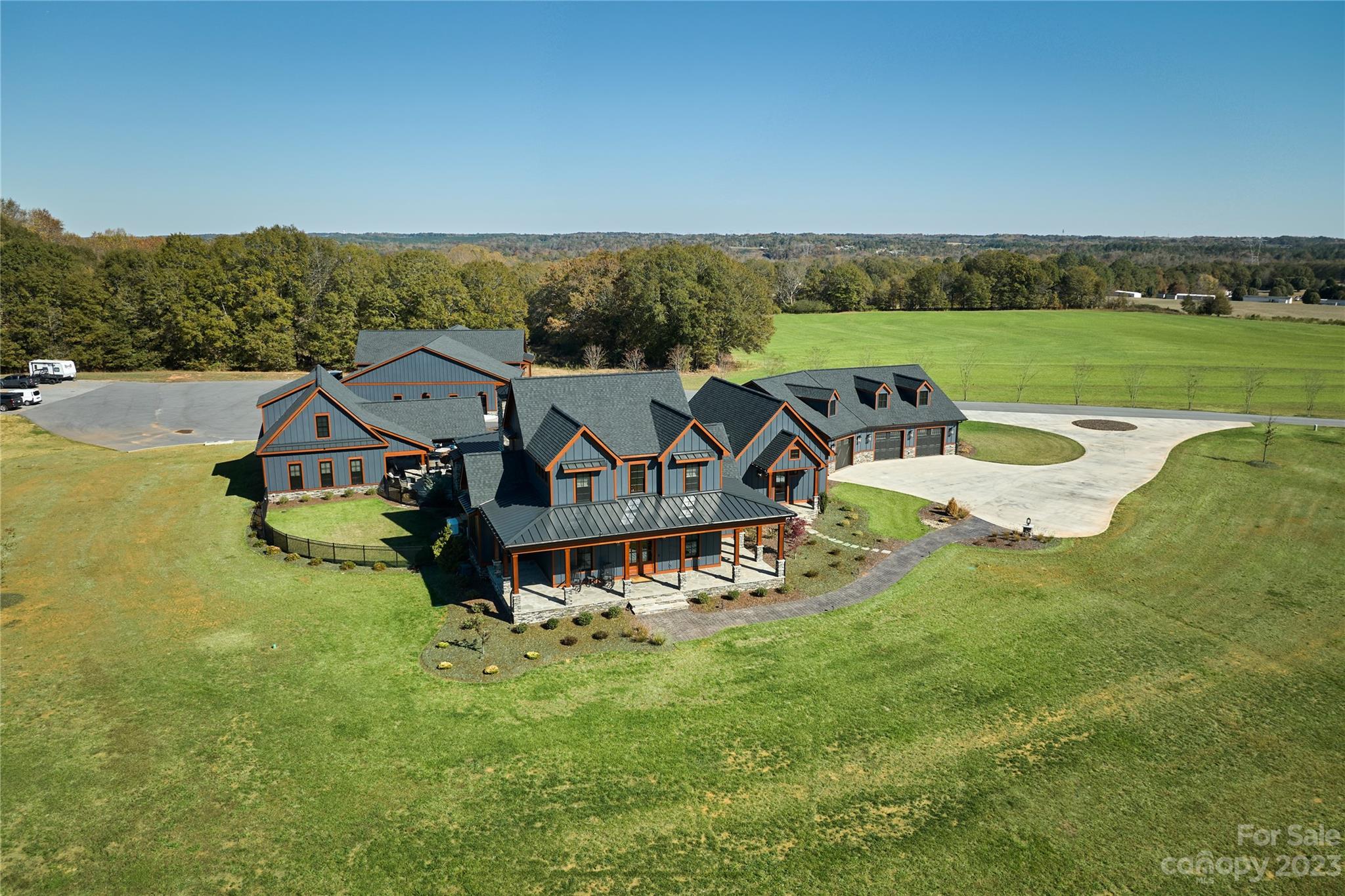 1416 Barbee Road Shelby, NC 28150 - Photo 39 of 41 an aerial view of a house with a big yard