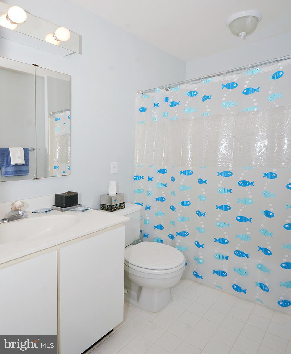 207 Castletown Road Lutherville-Timonium, MD 21093 - Photo 14 of 21 a bathroom with a sink a toilet and a shower