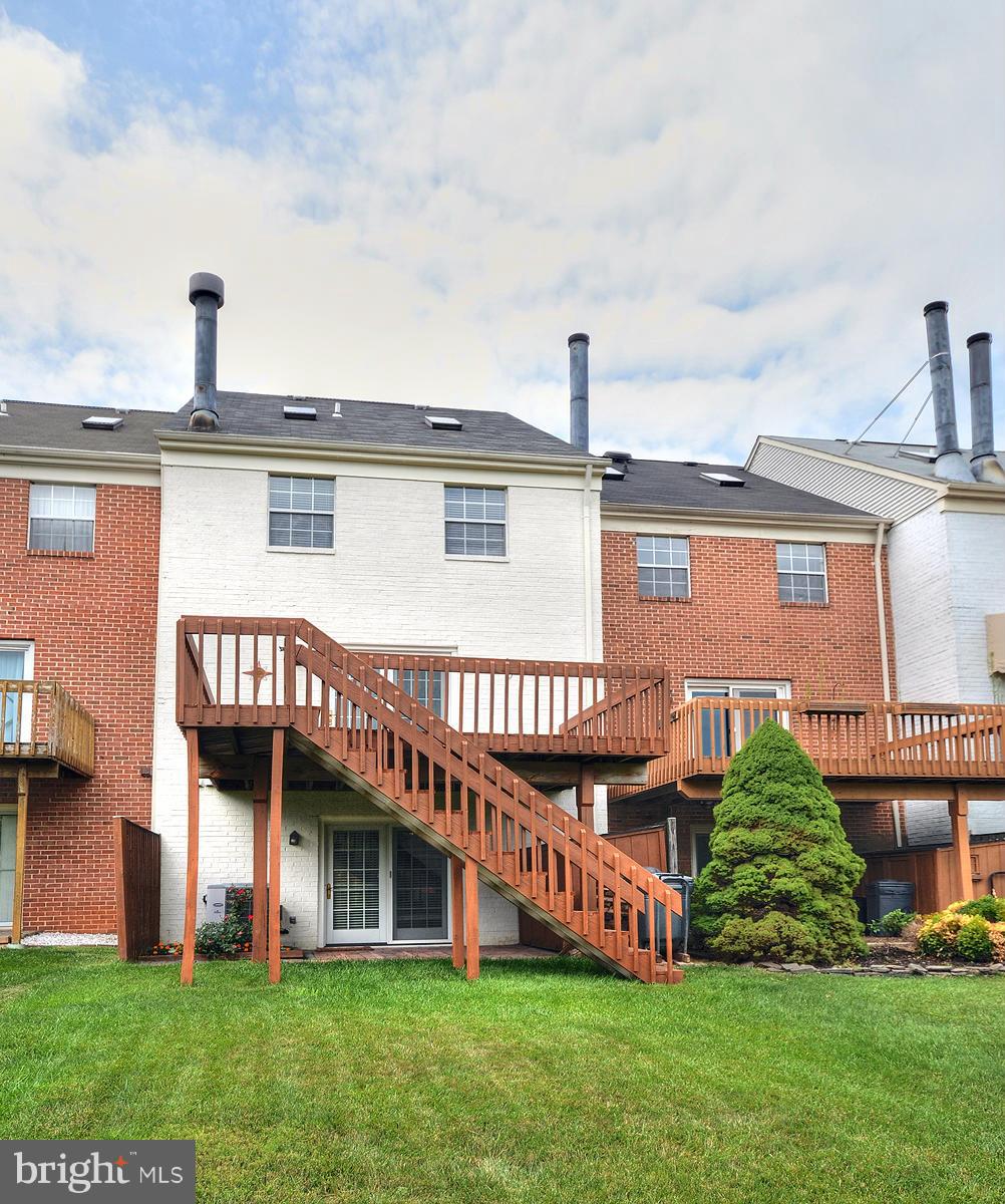 207 Castletown Road Lutherville-Timonium, MD 21093 - Photo 21 of 21 a view of a house with a yard and deck