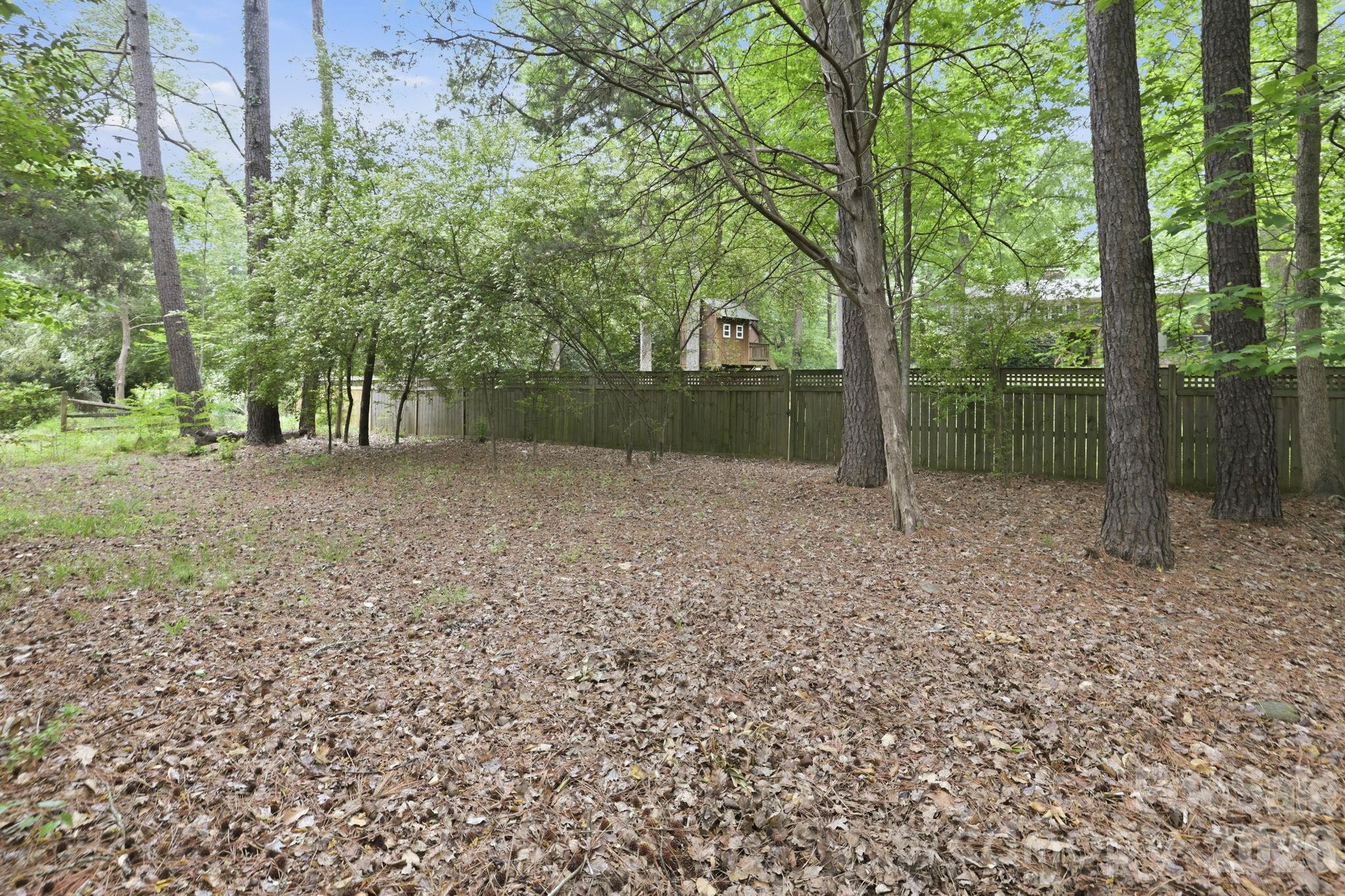 239 Sardis Pointe Road Matthews, NC 28105 - Photo 44 of 47 a backyard of a house with lots of green space